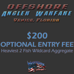 Offshore Angler Warfare - Venice - Main Entry Fee - $350